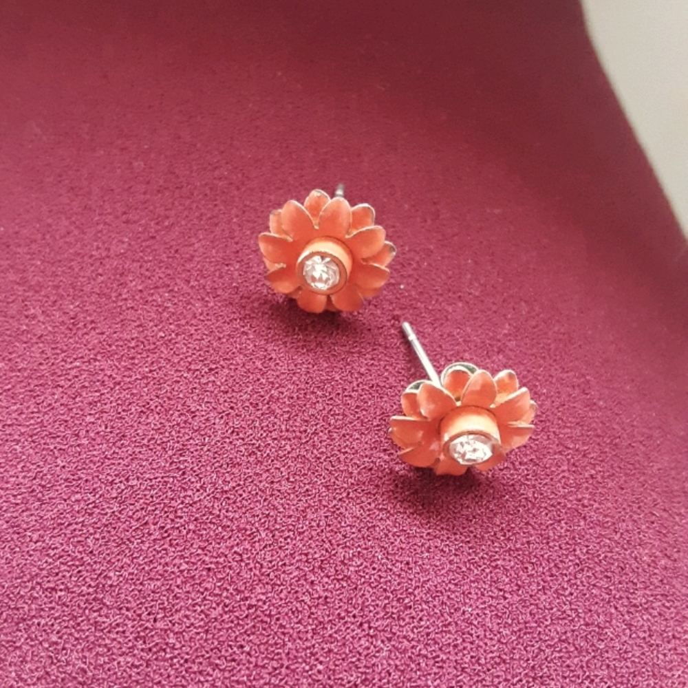 Flower earrings